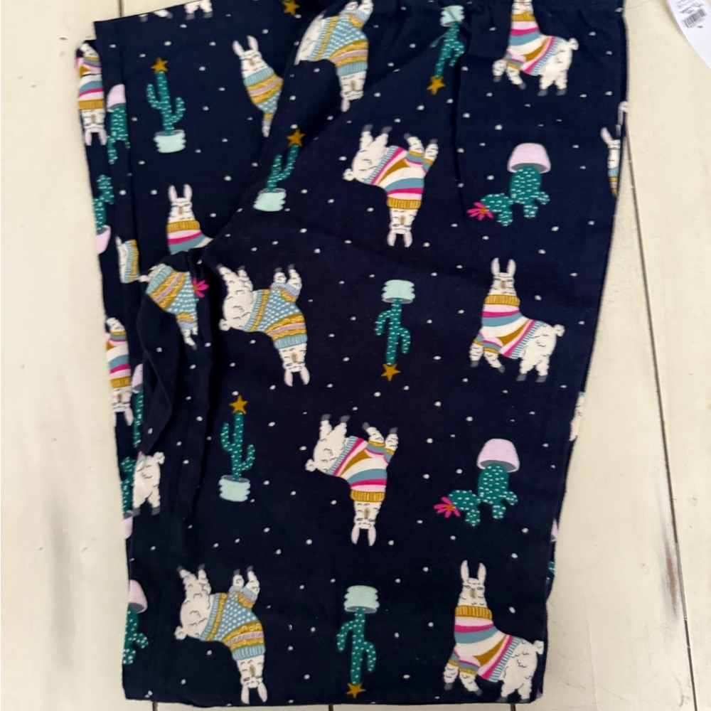Old Navy Navy Blue Pajama Shorts with Fun Print - Picture 3 of 4